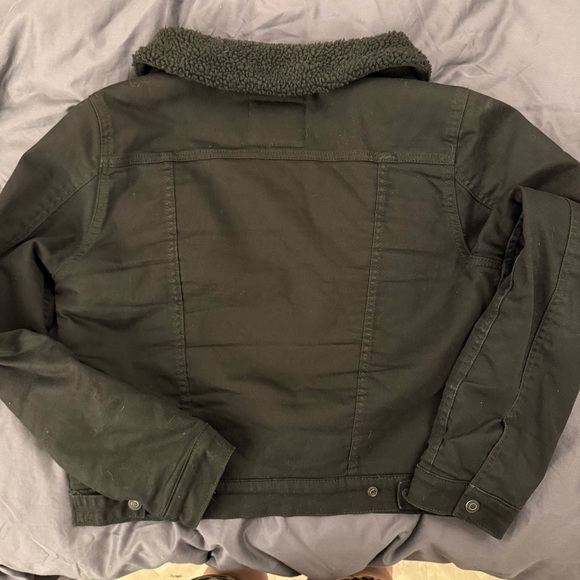 Levi's Women's Original Sherpa Trucker Jacket Black Size Large - Picture 6 of 9